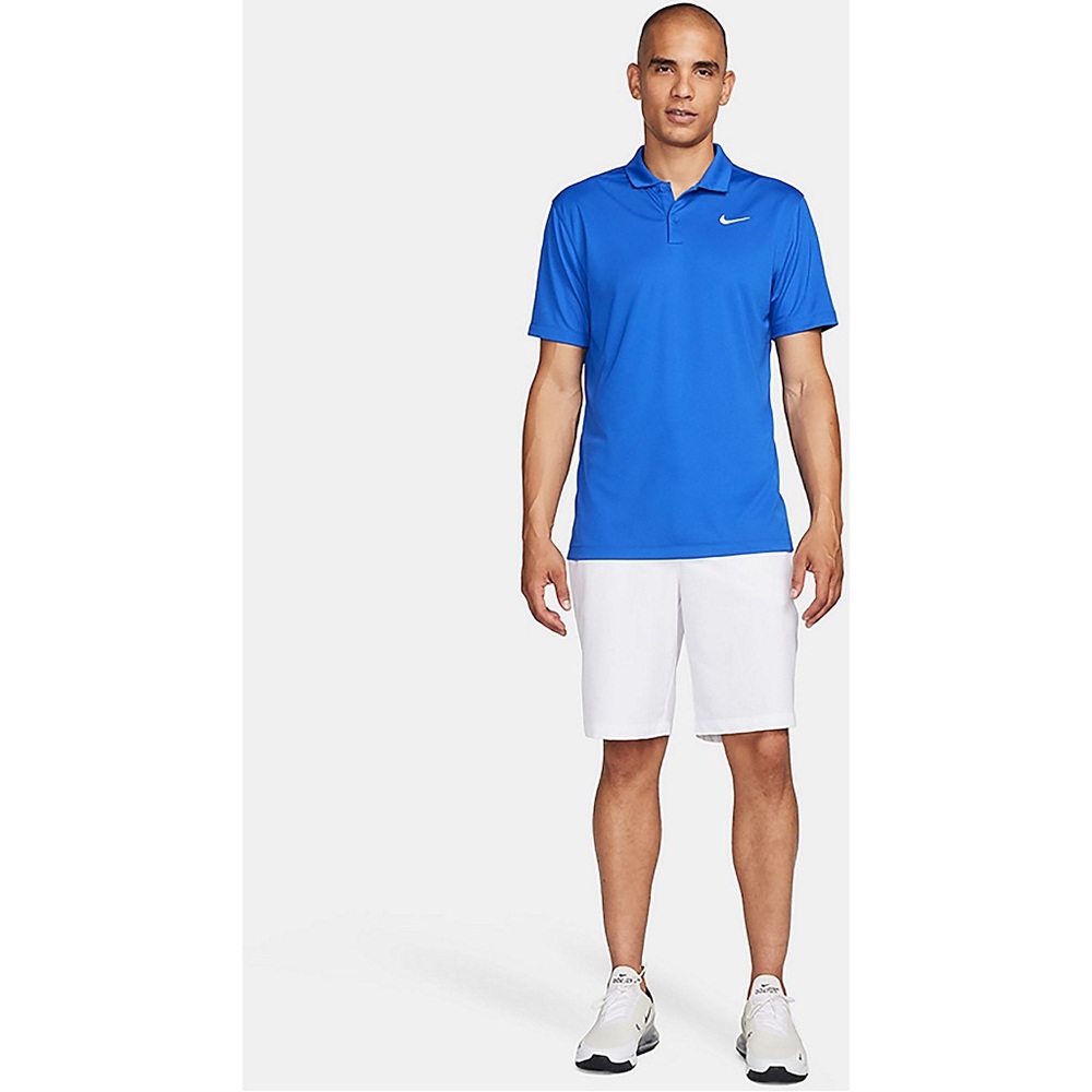 Nike Dri-FIT Mens XL Tall Blue Short Sleeve Performance Golf Polo Shirt XLT